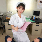 【VR】【8K】射精したい時に呼び出すと24時間どんな時でも ヌイてくれる痴女ナースがいる病院 宮島めい