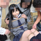 胸も尻もはちきれそうな女子高コス美女が縛られて何回イカされても更にまた輪姦さちゃう画像をお楽しみ下さい[26枚]