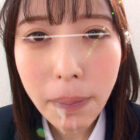 【画像＆動画】 黙尺 パンチラでニヤニヤ挑発2回高めて射精させる小悪魔J○の寸止めごっくんフェラ