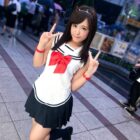 【画像＋動画】帰宅中の道で見つけた色気がヤバい美少女がおちんちんペロペロする画像の頂点を決めようジャマイカ[25枚]