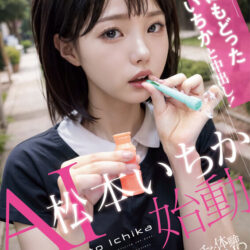 ガキにもどった松本いちかと中出し AI松本いちか始動