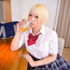 【VR】巨乳パパ活ギャルJ● に媚薬使ったら…毎晩ナマ中SEXのおねだりされてもう金玉残量0 乙アリス【8K】