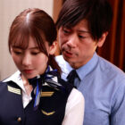 【画像＆動画】 出張先で軽蔑している中年セクハラ上司とまさかの相部屋に… 深夜から早朝フライトまで続く絶倫性交に膣堕ちした新人客室乗務員 楓ふうあ